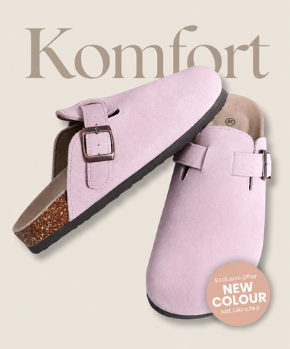 Zamszowe Klapki Premium Komfort
