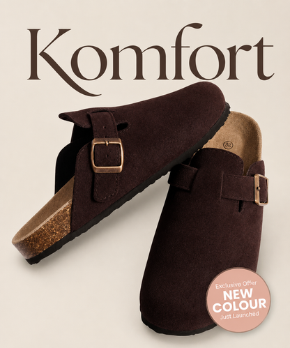 Zamszowe Klapki Premium Komfort