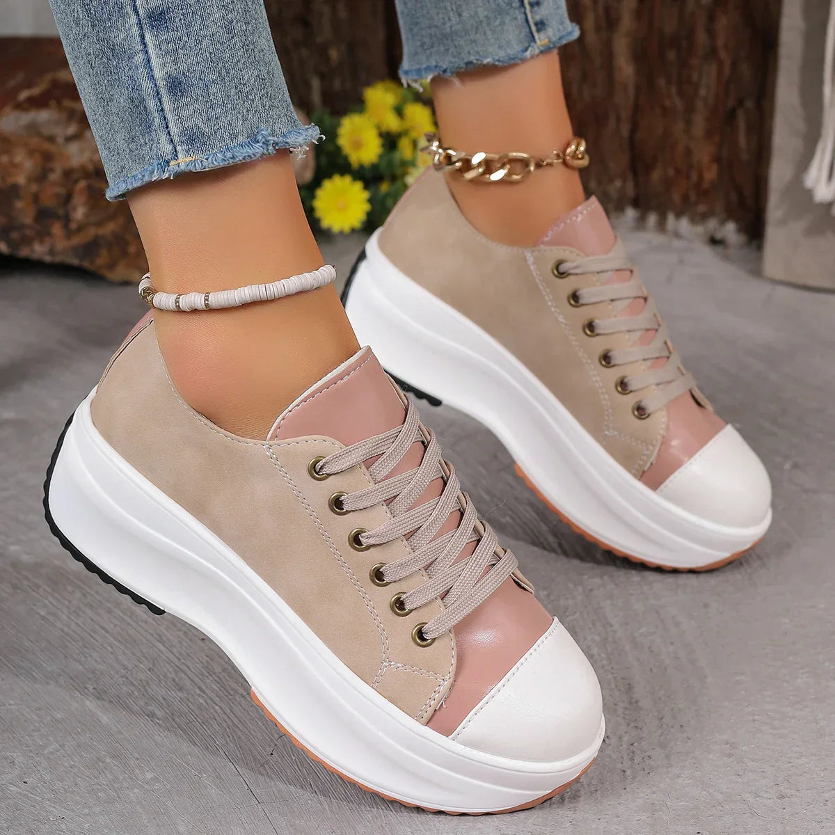 Elena | Casualowe Sneakersy Ortopedyczne